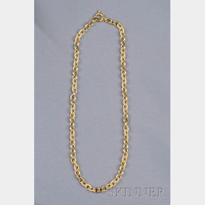 14kt Gold Trace Link Chain