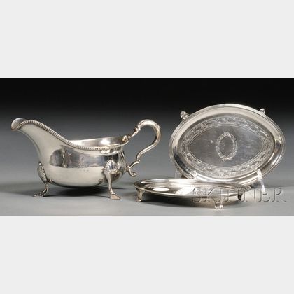 Two George III Silver Teapot Stands
