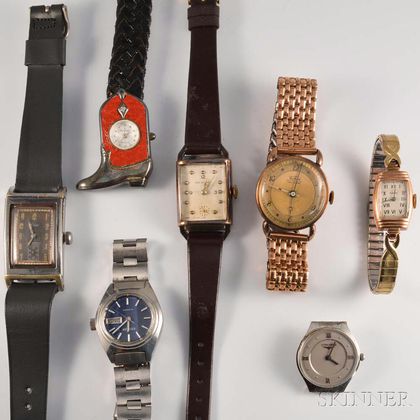 Seven Lady's Wristwatches