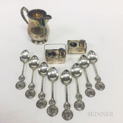 Group of Southeast Asian Silver Tableware