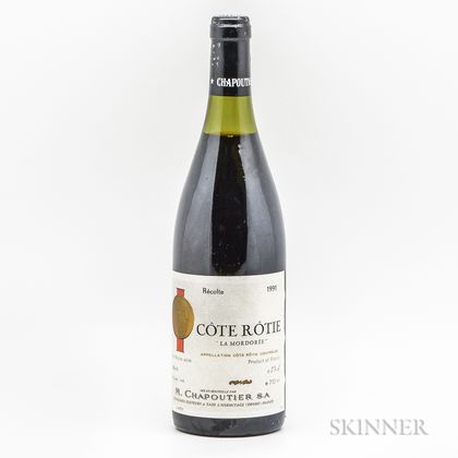 Michel Chapoutier Cote Rotie La Mordoree 1991, 1 bottle 