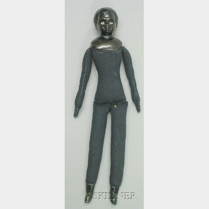 Black China Shoulder Head Character Male Doll