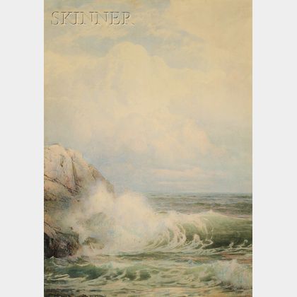 William Trost Richards (American, 1833-1905) Summer Clouds