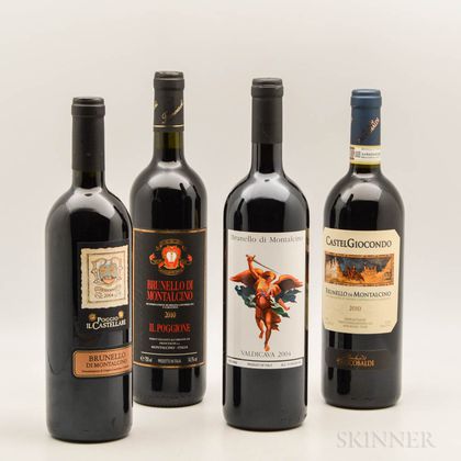 Mixed Tuscan Wines, 4 bottles 