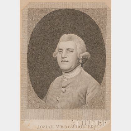 George Townley Stubbs (British, 1756-1815) After George Stubbs (British, 1724-1806) Josiah Wedgwood, Esqr.