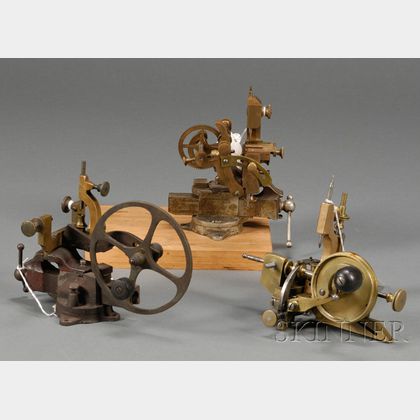 Three Watchmaker's Rounding-up Tools