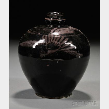Stoneware Wine Jar