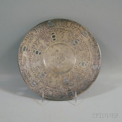 Mauser Reticulated Sterling Silver Low Tazza