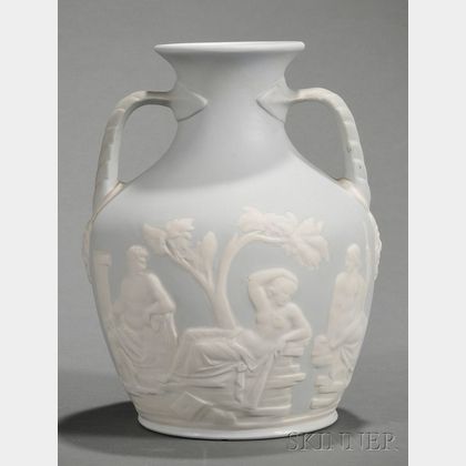 Buffalo Pottery Copy of the Portland Vase