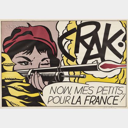 Roy Lichtenstein (American, 1923-1997) Crak!