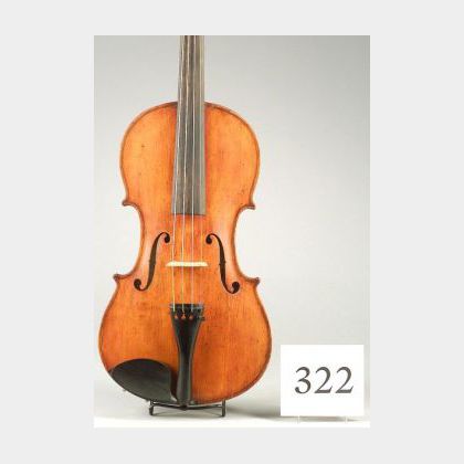American Violin, Andrew Hyde, 1880