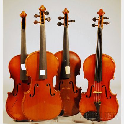 Four Modern German Violins