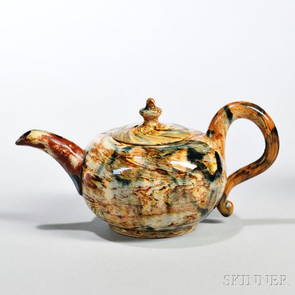 Agate Ware Teapot and Cover