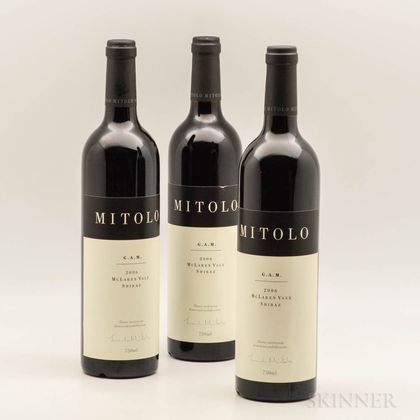 Mitolo G.A.M. Shiraz 2006, 3 bottles 