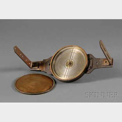 Brass Surveyor's Compass by James Reed & Company