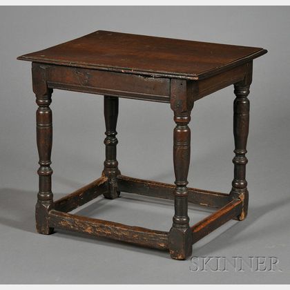 Jacobean-style Oak Side Table