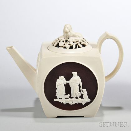 Turner Stoneware Teapot and Cover