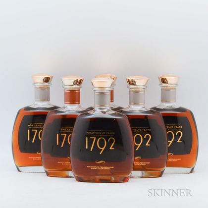 1792 12 Years Old, 6 750ml bottles 