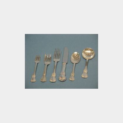 Seventy-two Piece Towle Sterling Silver Old Master Partial Flatware Set. 