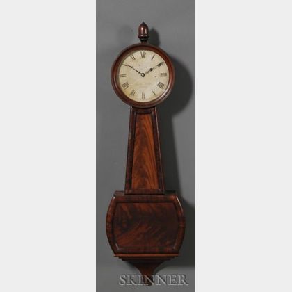 Federal Mahogany Patent Timepiece or "Banjo" Clock