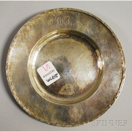 Frank W. Smith Hammered Sterling Silver Side Plate