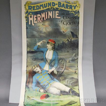Redmund-Barry Herminie or the Cross of Gold Poster