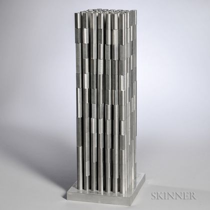 Aluminum Sculpture with Rods