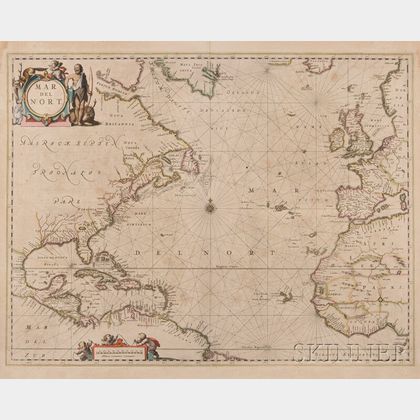 (Maps and Charts, Atlantic Ocean),Jansson, Joannes