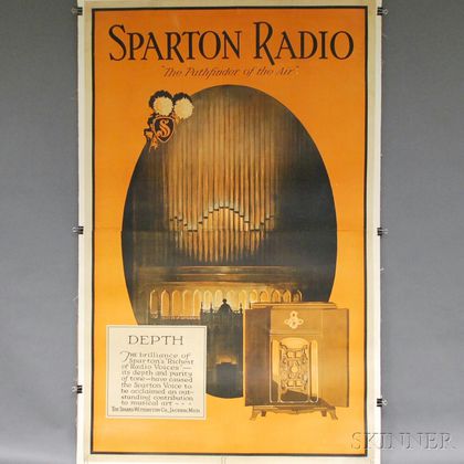 Sparton Radio Pathfinder of the Air Poster