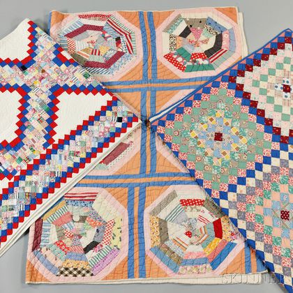 Three Block Pattern Quilts