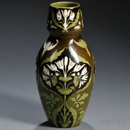 Keller & Guerin Art Nouveau Vase 