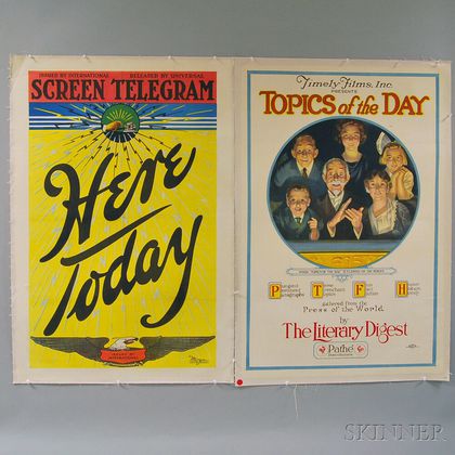 Three U.S. Entertainment Posters