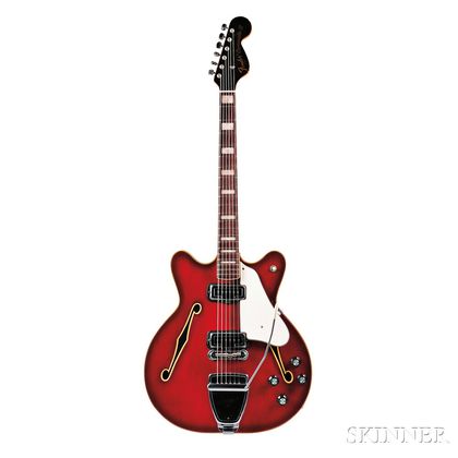 American Electric Guitar, Fender Electric Instruments, 1968-69, Model Coronado II