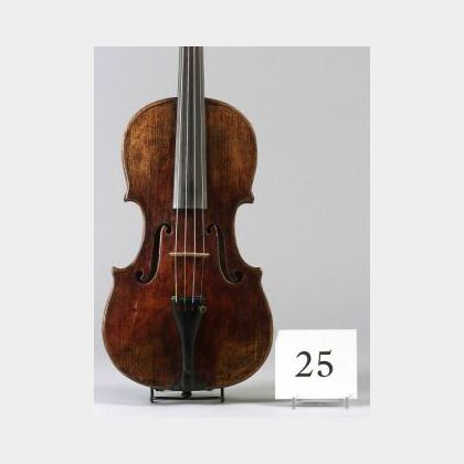 Neapolitan Violin, Attributed to Calace Workshop