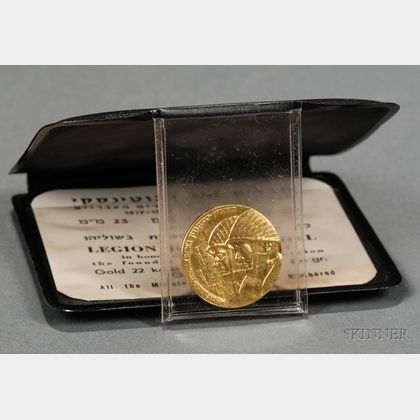 22kt Gold Legion Jubilee Medal