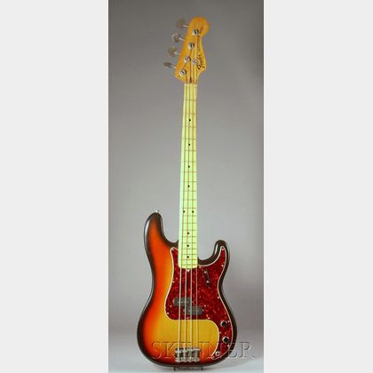 American Bass Guitar, Fender Electric Instruments, Fullerton, 1973