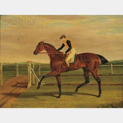 Attributed to John Frederick Herring the Elder (British, 1795-1865) "The Duchess," the Winner of the Great St. Leger at Doncaster