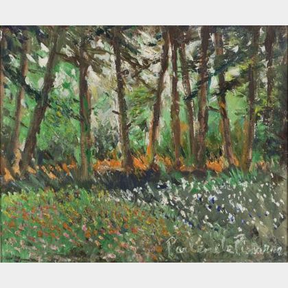 Paul Emile Pissarro (French, 1884-1972) Le Bois Fleuri