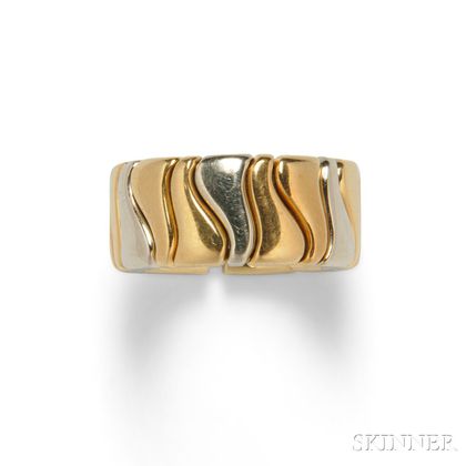 18kt Bicolor Gold Ring, Marina B.