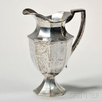 Mexican Sterling Silver Pitcher