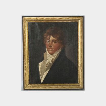 Attributed to Charles Delin (Maastricht and Amsterdam 1756-1829, active 1785-1825) Portrait of a Gentleman.