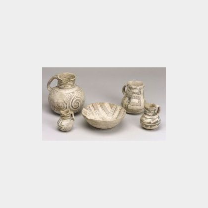 Five Prehistoric Pottery Items
