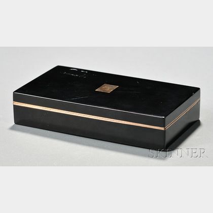 Signed Black Lacquer Mystery Box