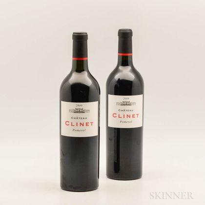 Chateau Clinet 2009, 2 bottles 