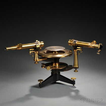 James W. Queen & Co. Brass Spectrometer