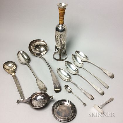Group of Sterling Silver Flatware and Tableware