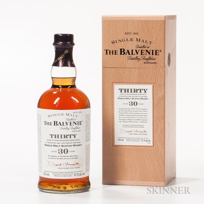 Balvenie Thirty 30 Years Old, 1 750ml bottle (owc) 