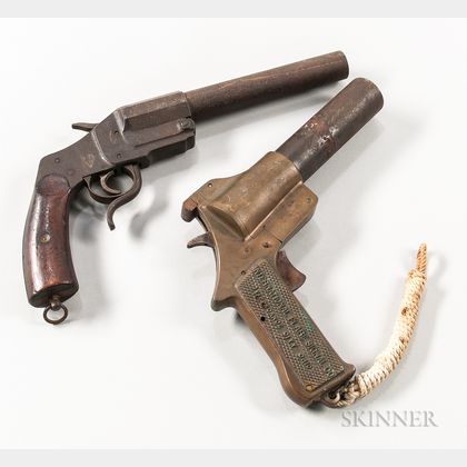 Two Flare Guns