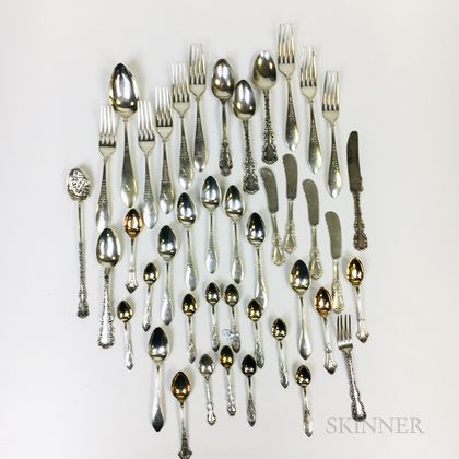 Group of American Sterling Silver Flatware