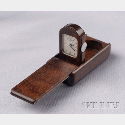 Exotic Wood Purse Watch, Van Cleef & Arpels, 